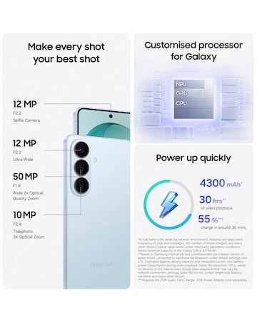 Samsung Galaxy S26 256GB - Sky Blue