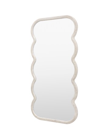 Gallery Como Curved Leaner Mirror 900x1800mm