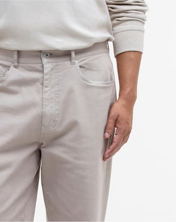 Barbour Washed Stretch Twill Regular Trouser - Concrete