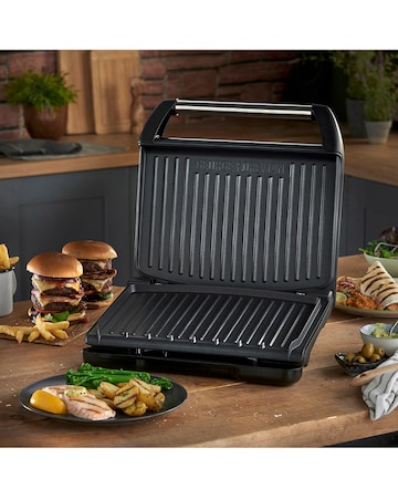 George Foreman Large 25051 Grey Steel Grill