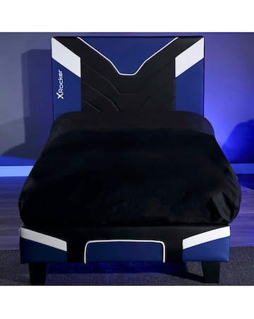 X Rocker Cerberus MKII Gaming Single Bed in a Box - Blue