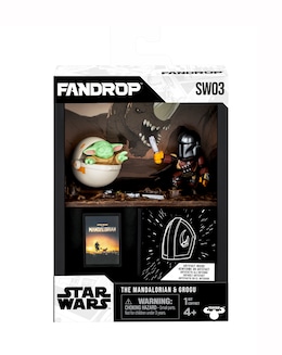 FanDrop Star Wars W1 Figure 2pk Mandalorian vs Grogu