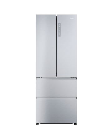 Haier HFR5719ENMG 70cm French Door Fridge Freezer - Silver
