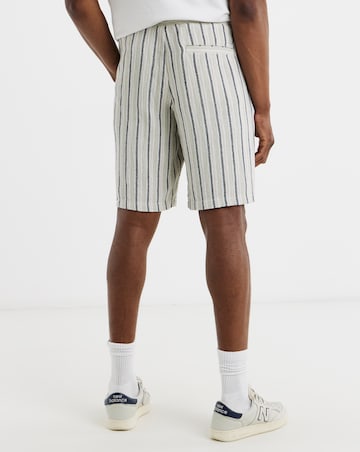 Jack & Jones Coba Stripe Short - Natural