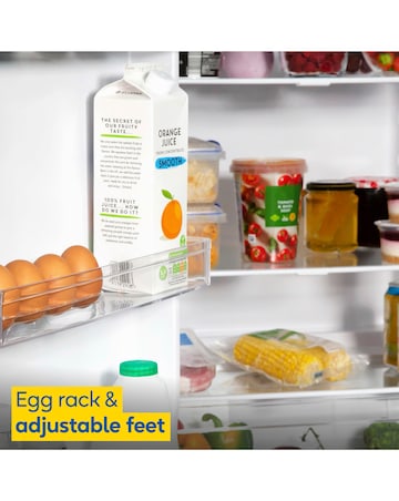 Russell Hobbs RH143LF552E1W Upright Freestanding Larder Fridge - White