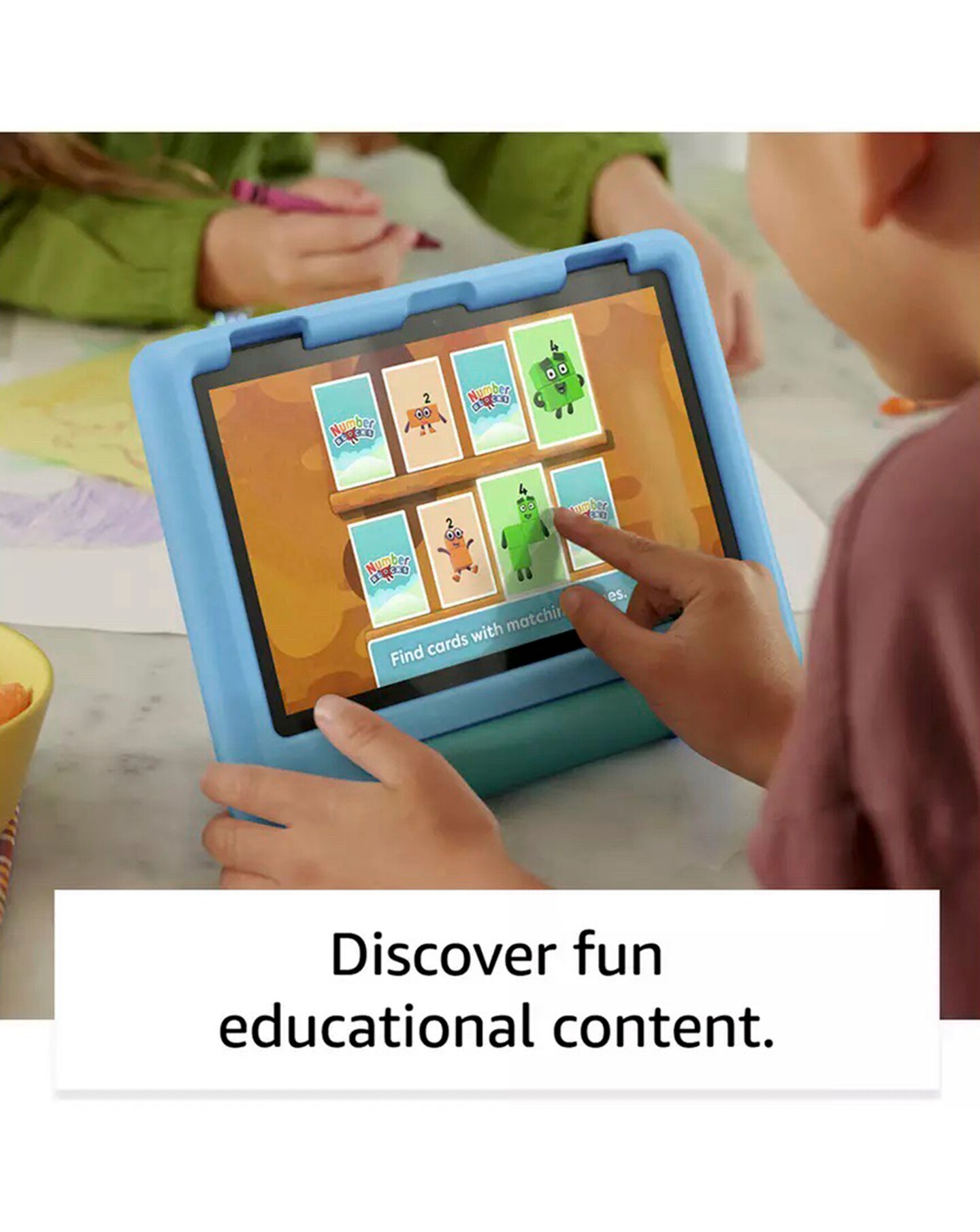 Amazon Fire HD 8 Kids Pro tablet (newest gen), ages 6–12 | 3 GB memory, 8