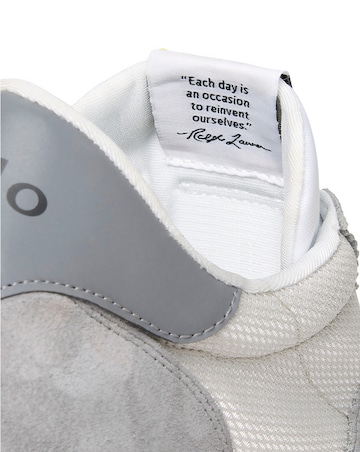 Polo Ralph Lauren Train 89 Grey Trainers