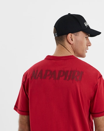 Napapijri Umbra Short Sleeve T-Shirt - Red