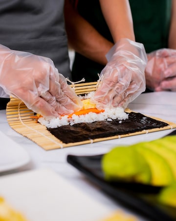 Roll Your Own Dragon Sushi Class for Two