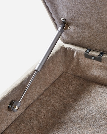 Julipa Colston Chenille Buttoned Storage Footstool