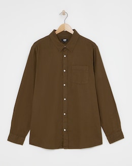 Long Sleeve Twill Shirt