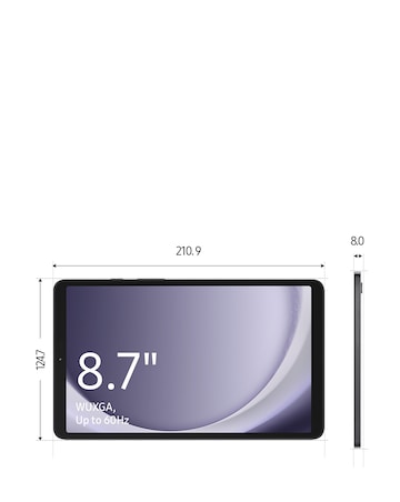 Samsung Galaxy Tab A9 8.7in 64GB WiFi Tablet with Kids Case - Grey/Blue