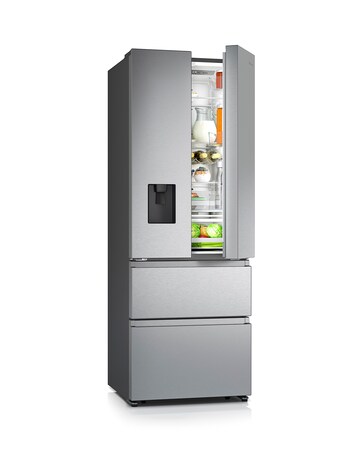 Hisense RF632N4WIE Fridge Freezer - Stainless Steel E Rated