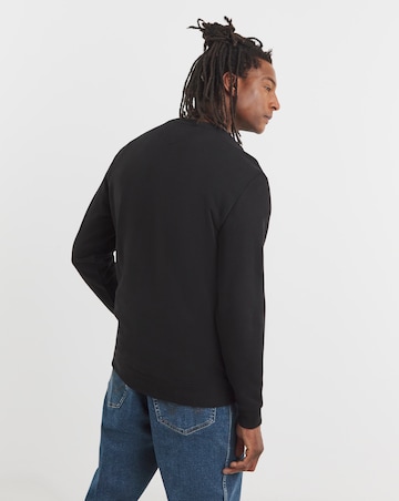 Tommy Jeans Graphic Crew Sweat - Black
