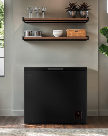 Fridgemaster MCF198EB 198L Chest Freezer - Black