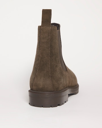 Suede Chelsea Boot Wide Fit