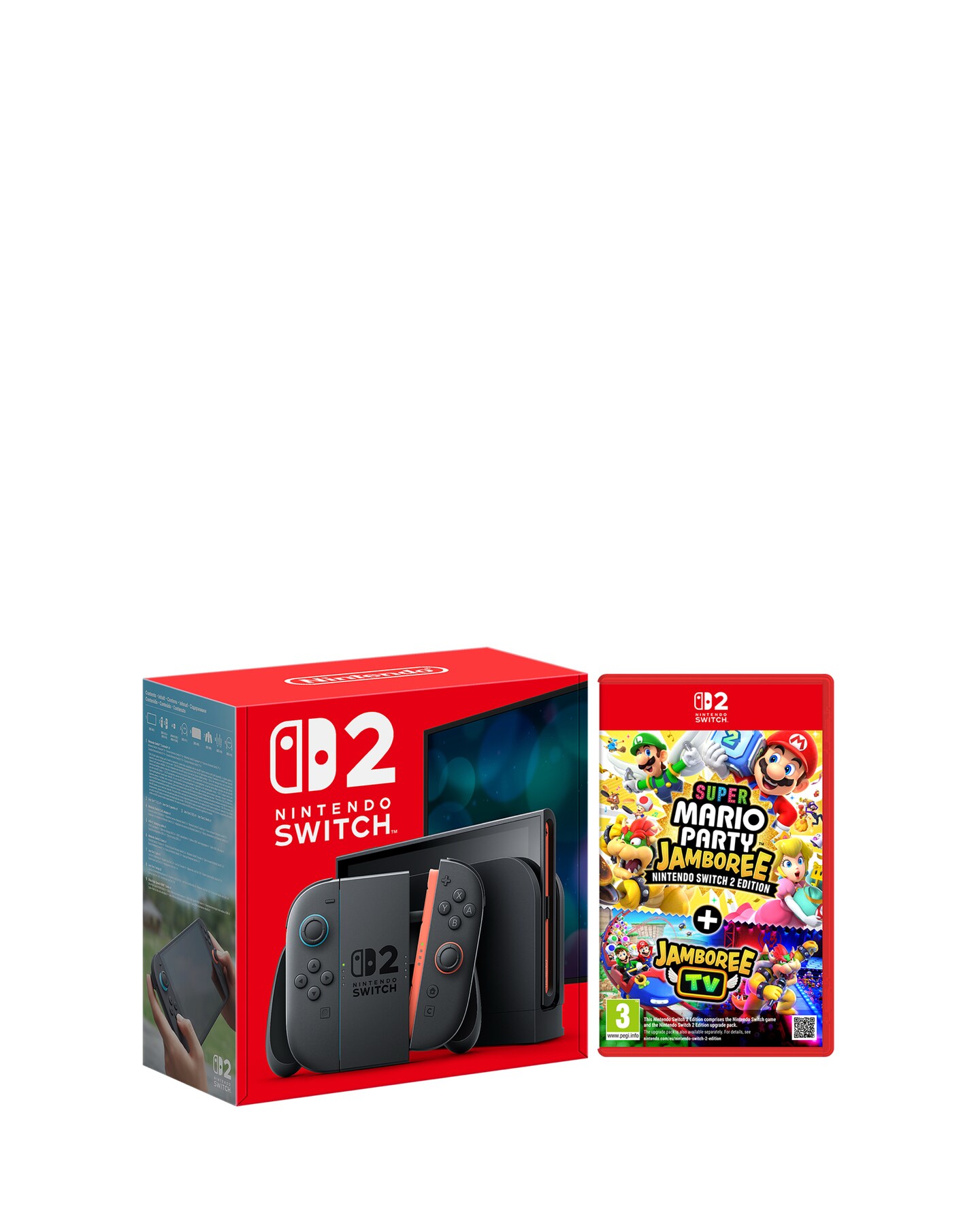Nintendo Switch SuperMarioPartyNintendoSwitch2Edition Nintendo Switch 2 Console + Mario Tennis Fever bundle | Jacamo