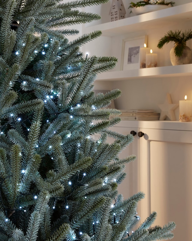 White Compact Sparkle String Lights
