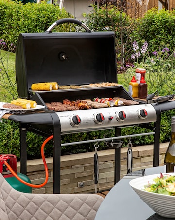 George Foreman 4 Burner Gas BBQ