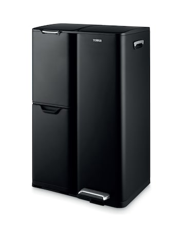 Tower 60L Recycling Bin with 3 Individual Compartments