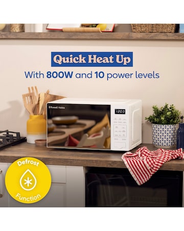 Russell Hobbs RHMT2005-M 20L Touch Control Digital Microwave - White