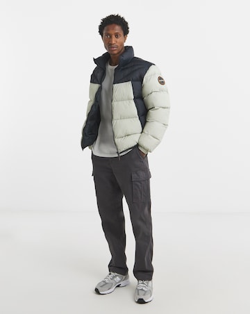 Napapijri Molveno Puffer Coat - Grey