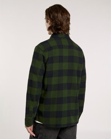 Dickies Fleece Lined Sacramento Flannel Shirt - Pine