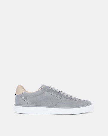 Tommy Hilfiger Lo Lux Suede Trainer - Grey