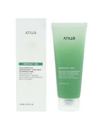 Anua Heartleaf Quercetinol Pore Deep Cleansing Foam 150ml