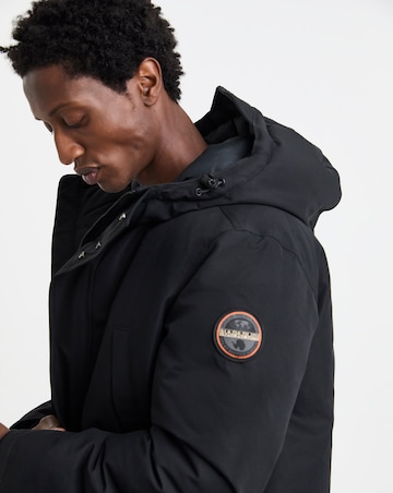 Napapijri Cornier Longline Coat - Black