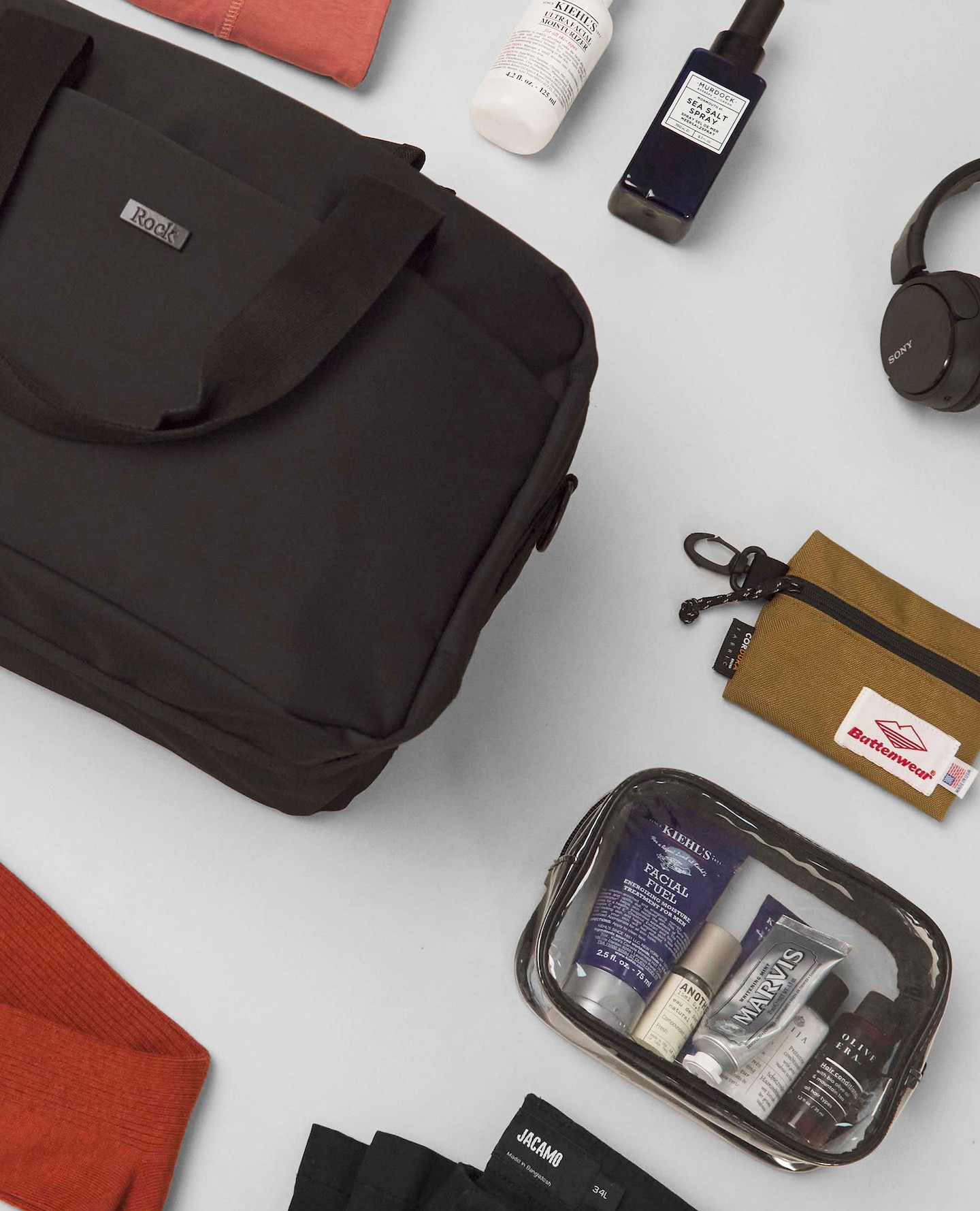 Grooming miniatures pictured with travel case