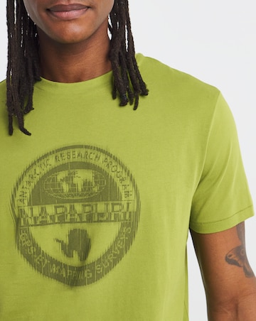 Napapijri Mahsa Short Sleeve T-Shirt - Green
