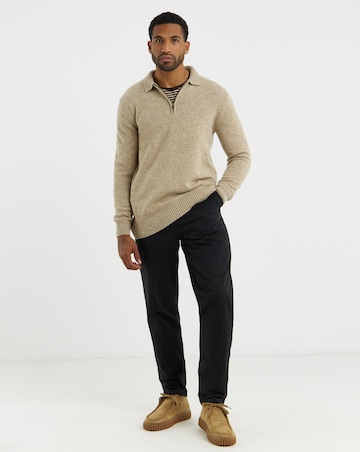 Lambswool Collared Jumper
