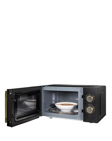 Russell Hobbs Groove 17 Litre Manual Microwave Black
