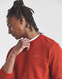 Levi's Housemark Classic Crew Sweat - Red