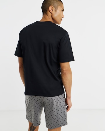 BOSS Relax Fit Gift Box Pyjama Set - Dark Grey