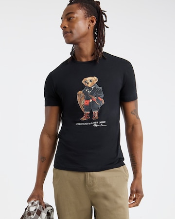 Polo Ralph Lauren Short Sleeve Christmas Bear T-Shirt