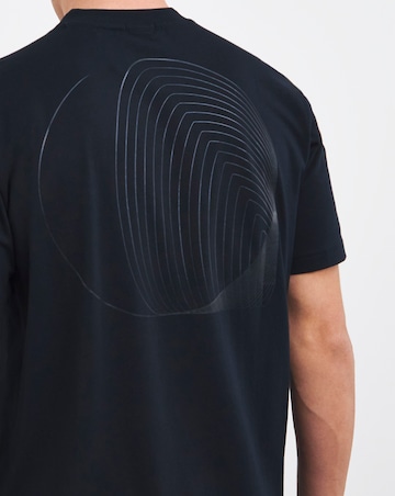 BOSS Graphic Logo Dark Blue T-shirt