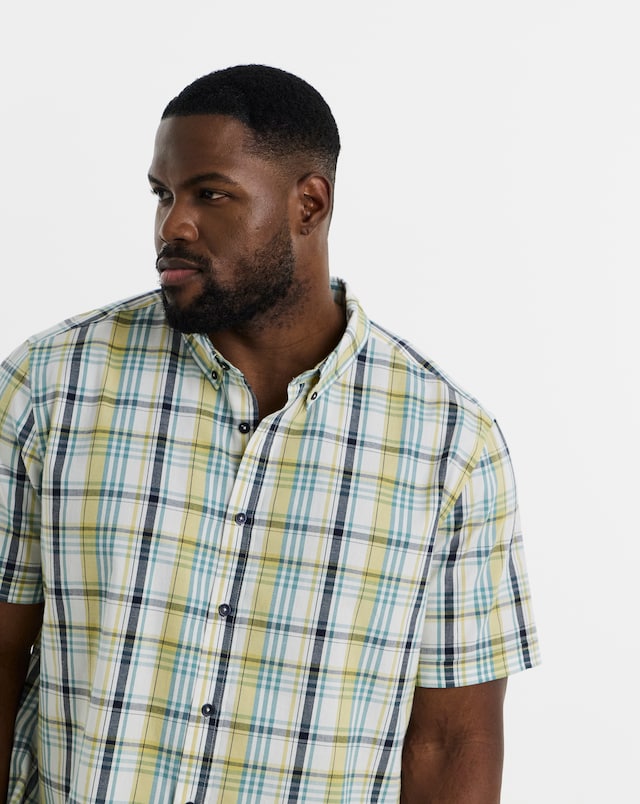 Oxford Check Short Sleeve Shirt