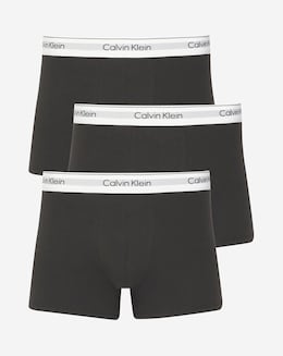 Calvin Klein Black 3 Pack B&amp;T Stretch Trunk