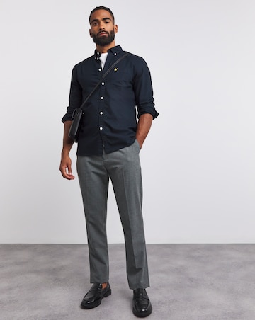 Lyle & Scott Classic Long Sleeve Oxford Shirt - Navy