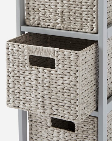 Hyacinth 4 Drawer Tall Unit