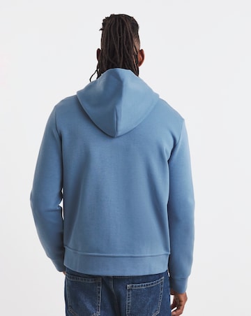 Polo Ralph Lauren Double Knit Zip Through Hoodie - Blue
