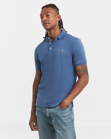 Polo Ralph Lauren Short Sleeve Soft Cotton Polo - Blue