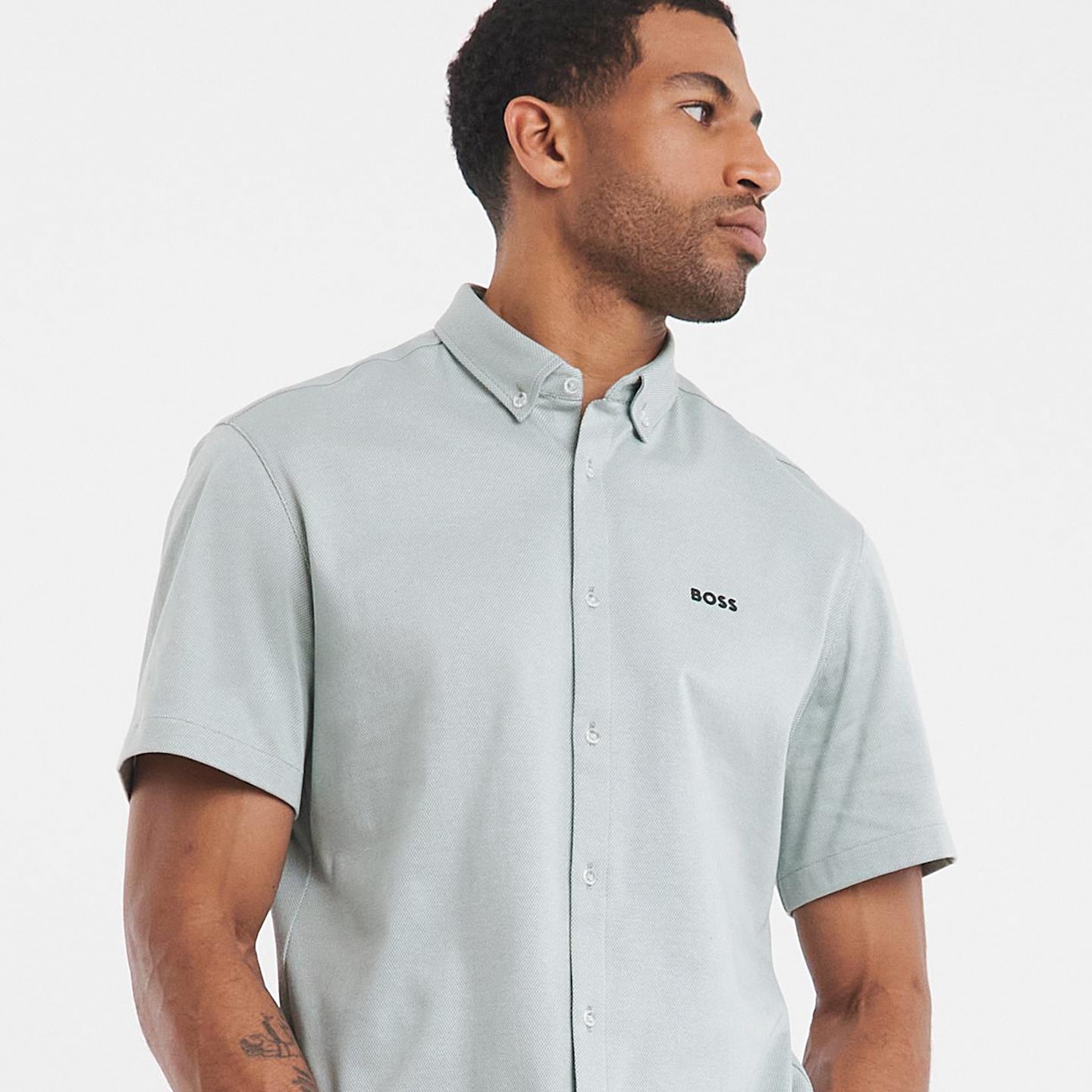 BOSS Short Sleeve Motion Shirt - Sage