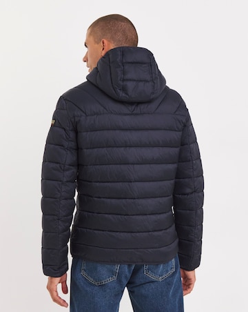 Napapijri Aerons Hooded Coat - Navy