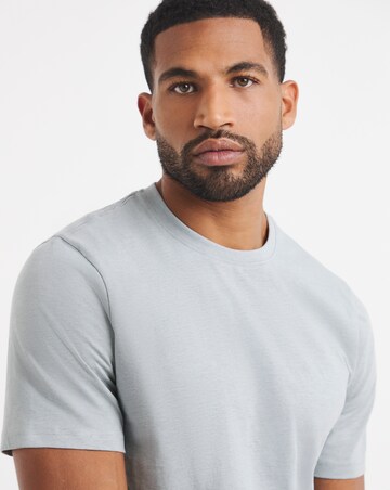 Pure Cotton Crew Neck T-Shirt Long -