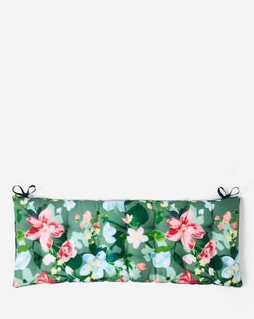 Elora Floral Outdoor Bench Cushion