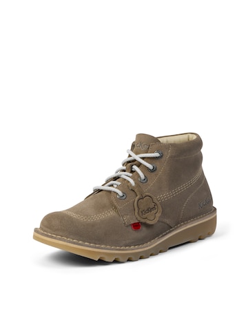 Kickers Kick Hi Suede Shoes