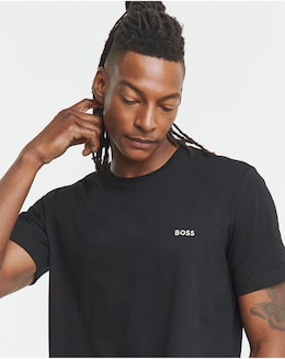 BOSS Mix &amp; Match Short Sleeve Lounge T-Shirt - Black